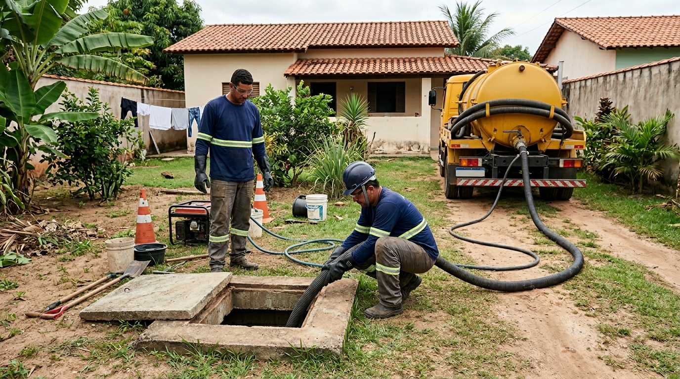 Limpeza de Fossa em Londrina‑PR