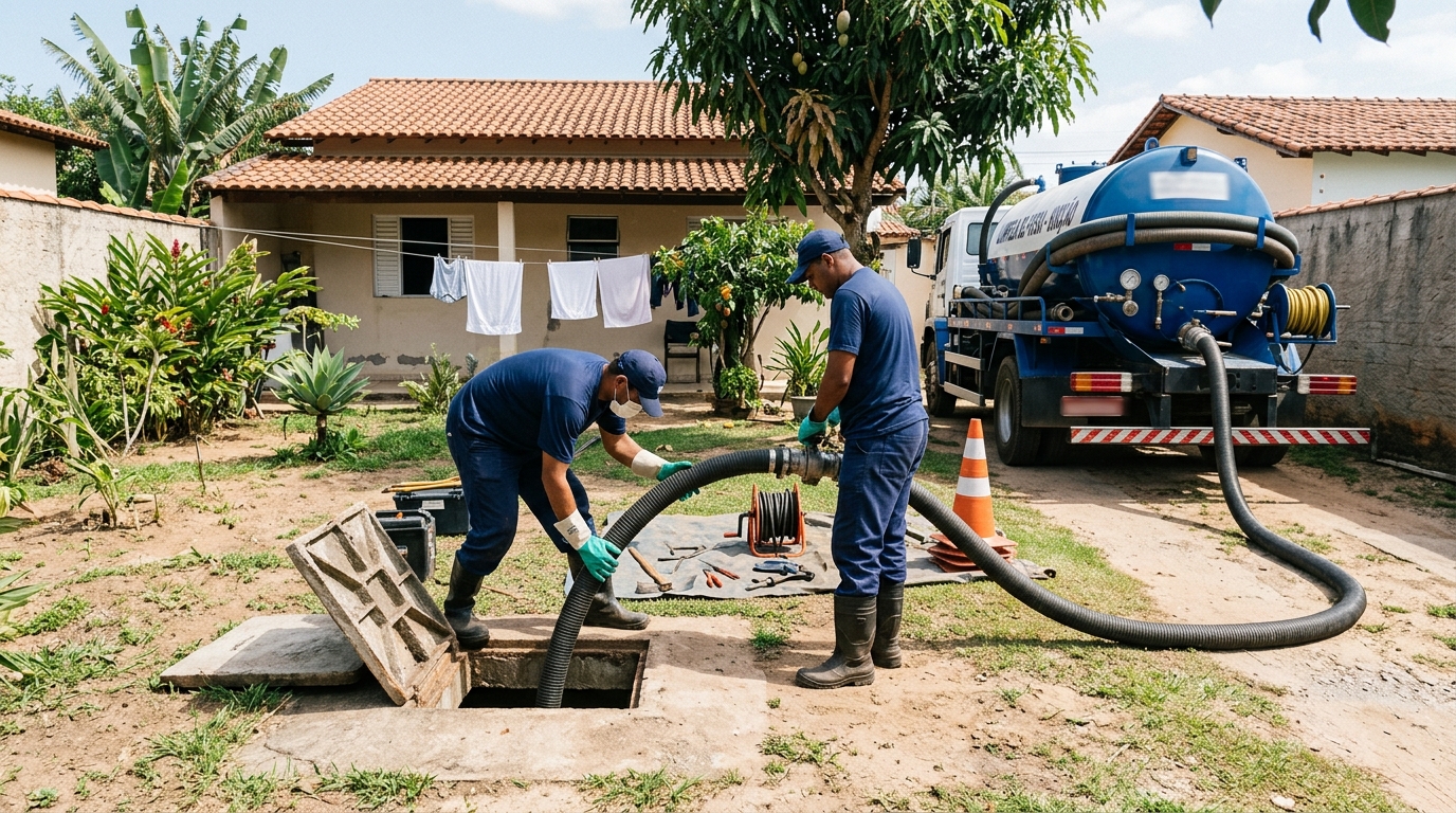 Manutenção de Fossa em Londrina‑PR