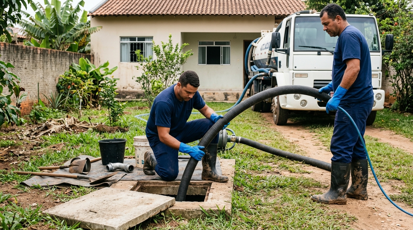 Sucção de Fossa em Londrina‑PR